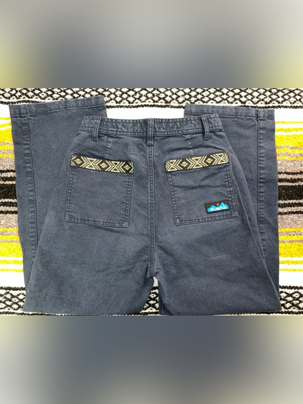 Kavu outdoor Pants with Patterned Pocket Trim